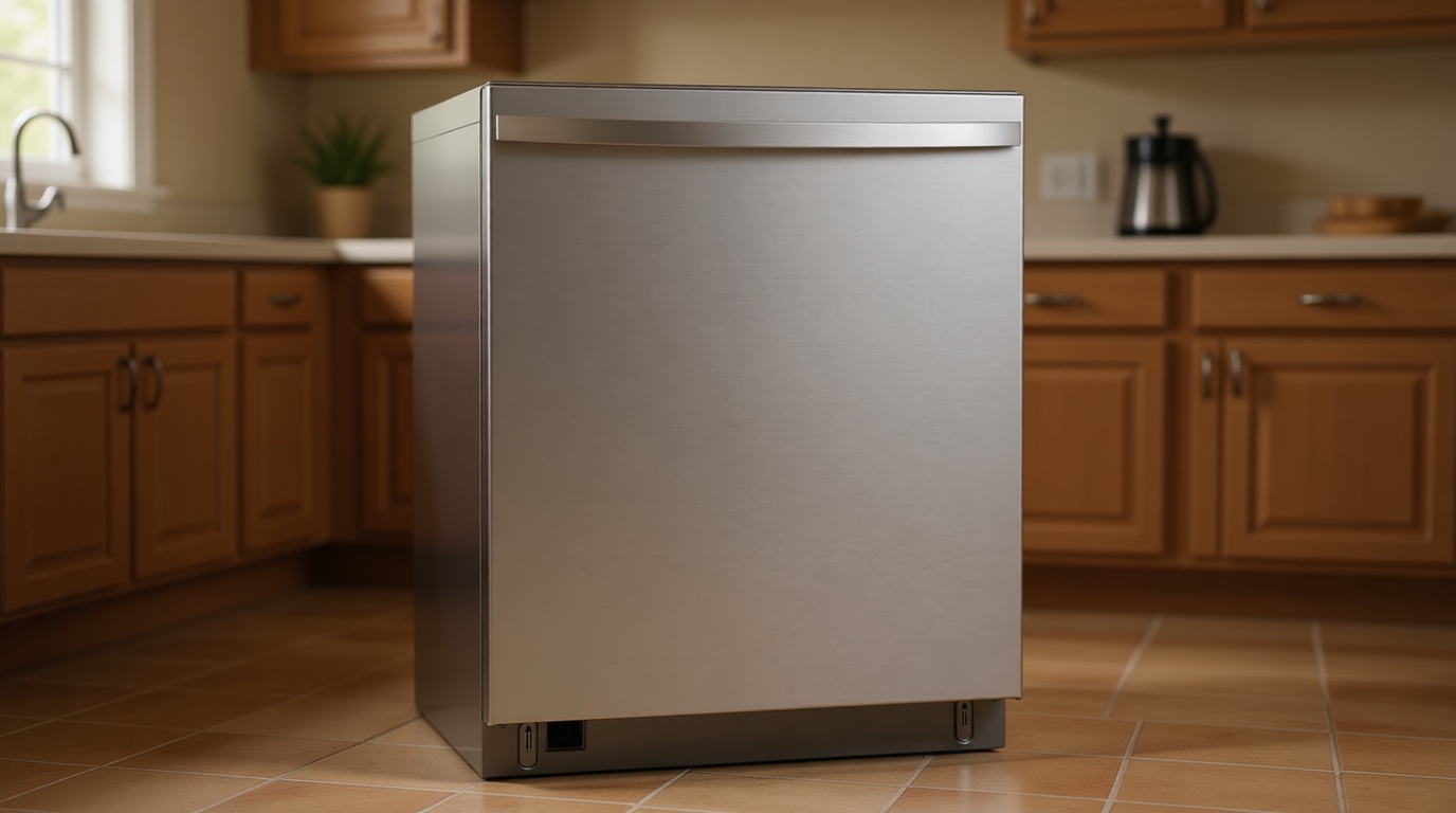 Kenmore 24" Built-In Dishwasher - Quiet Tub with TurboDry, Leak, & SmartWash Soil Detection - 15 Place Settings - 49 DBA - ENERGY STAR Certified - Fingerprint Resistant Stainless Steel