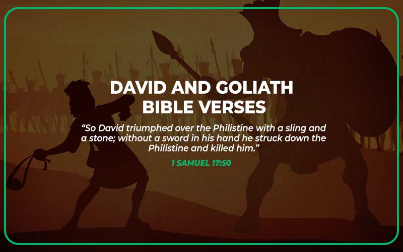 David and Goliath Bible Verses