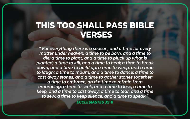This Too Shall Pass Bible Verse