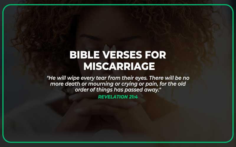 Bible Verses for Miscarriage
