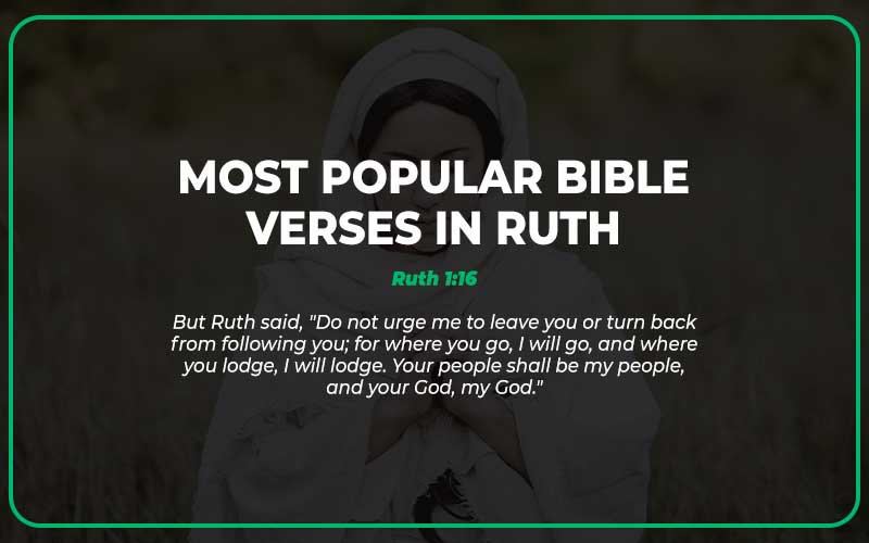 Most Popular Bible Verses in Ruth