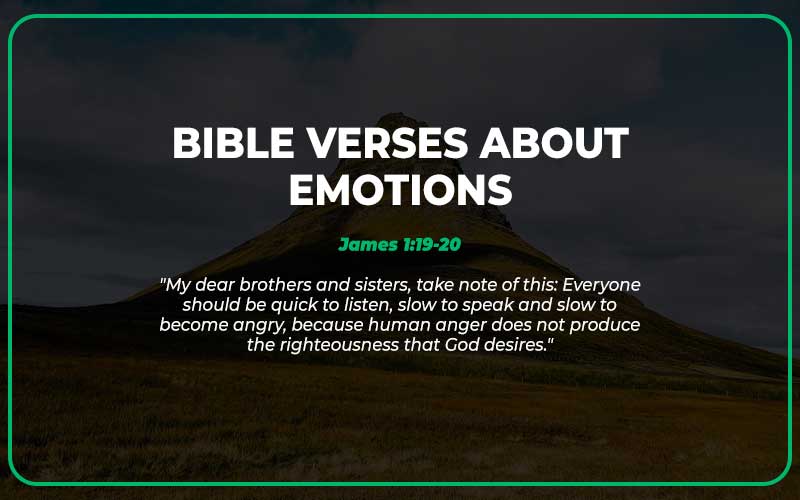Bible Verses About Emotions