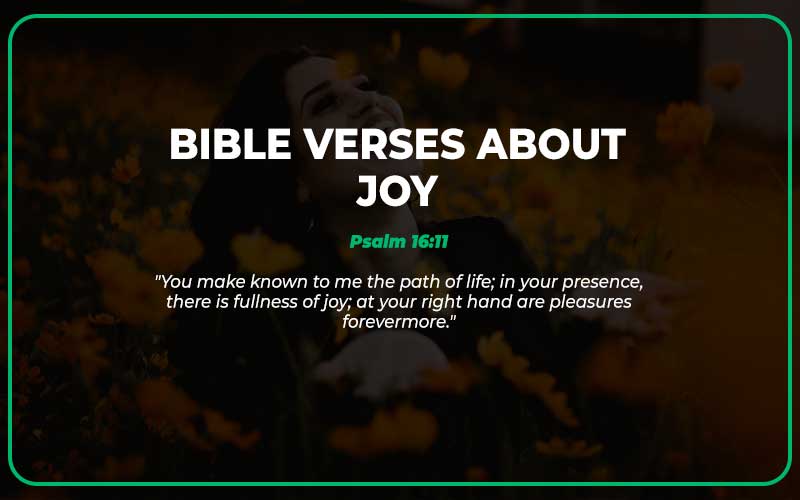 Bible Verses About Joy