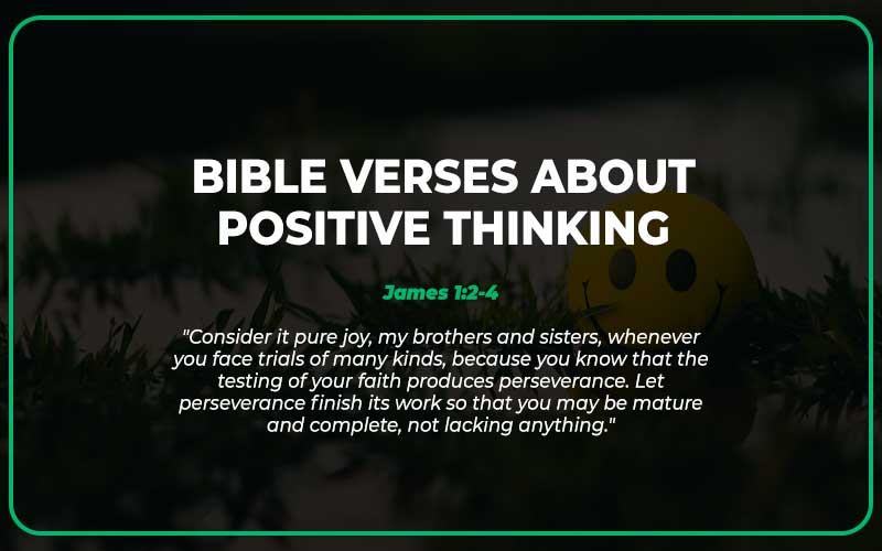 Bible Verses About Positive Thinking