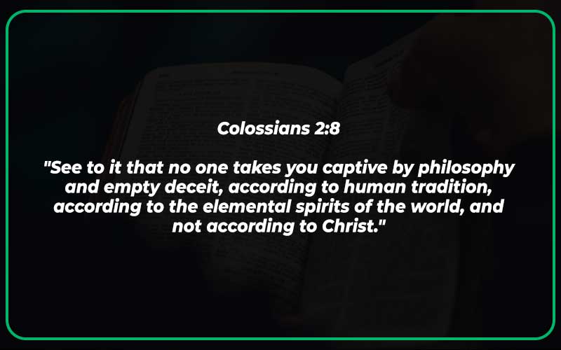 Colossians 2:8