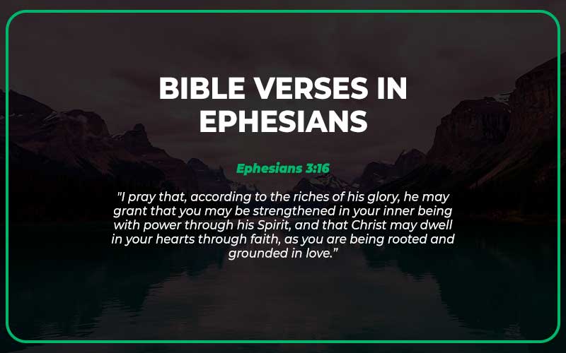Bible Verses in Ephesians
