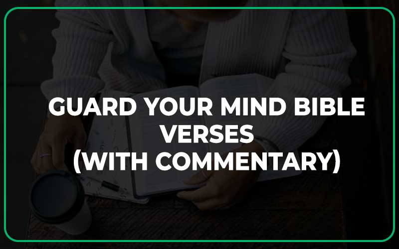 Guard Your Mind Bible Verses