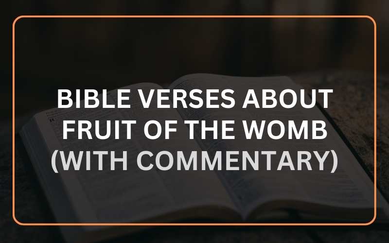 Bible Verses about Fruit of the Womb