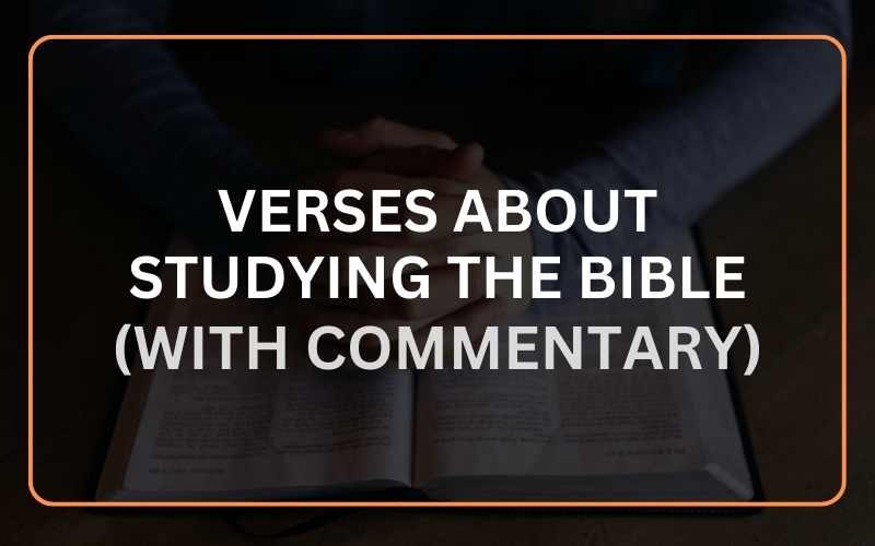 Verses About Studying The Bible