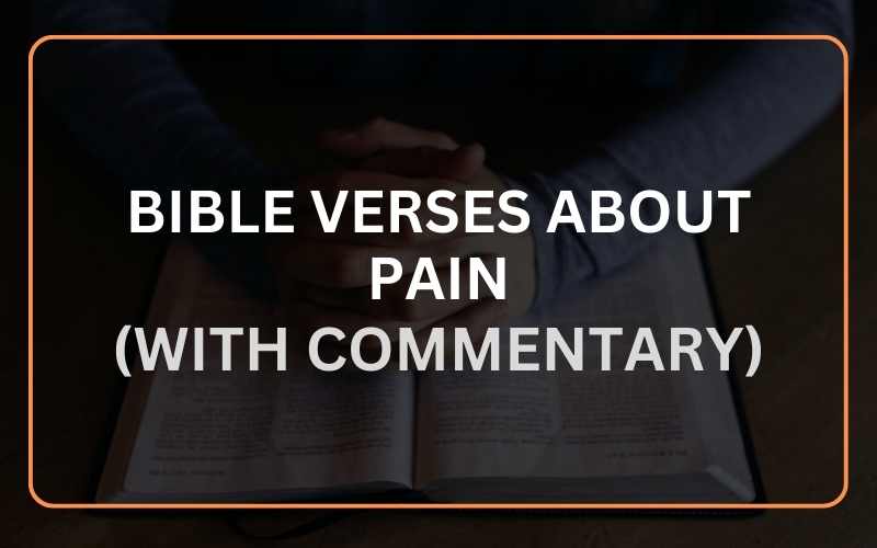 Bible Verses About Pain