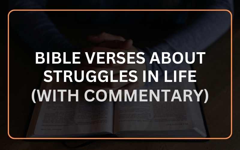 Bible Verses About Struggles In Life