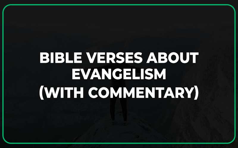 Bible Verses About Evangelism