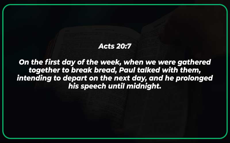 Acts 20:7
