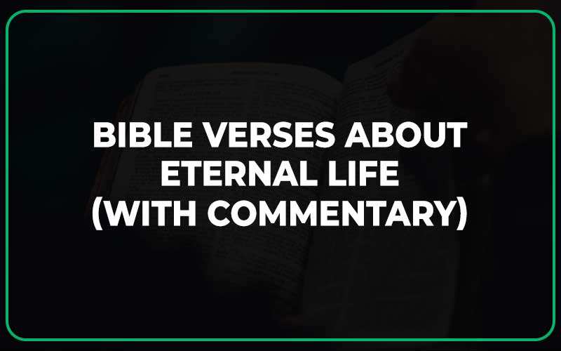 Top 25 Bible Verses About Eternal Life With Commentary Scripture Savvy