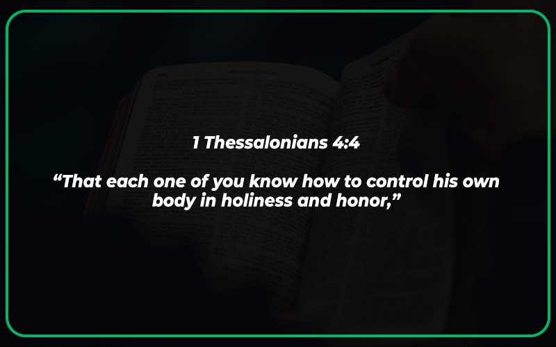 1 Thessalonians 4:4