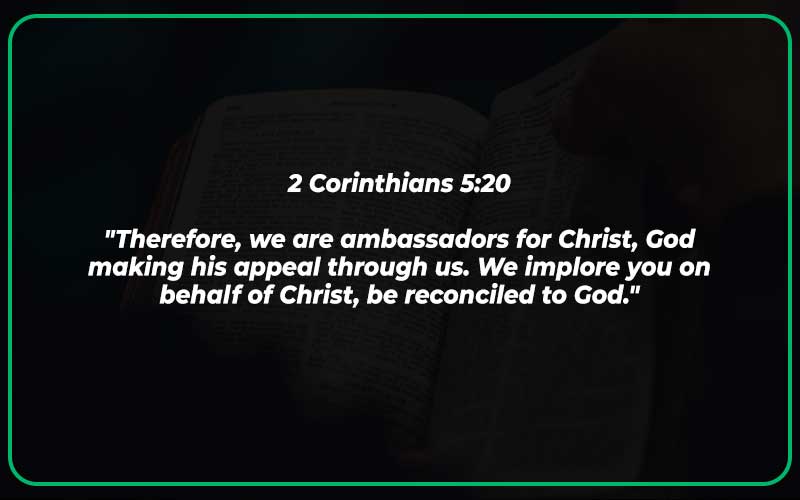 2 Corinthians 5:20