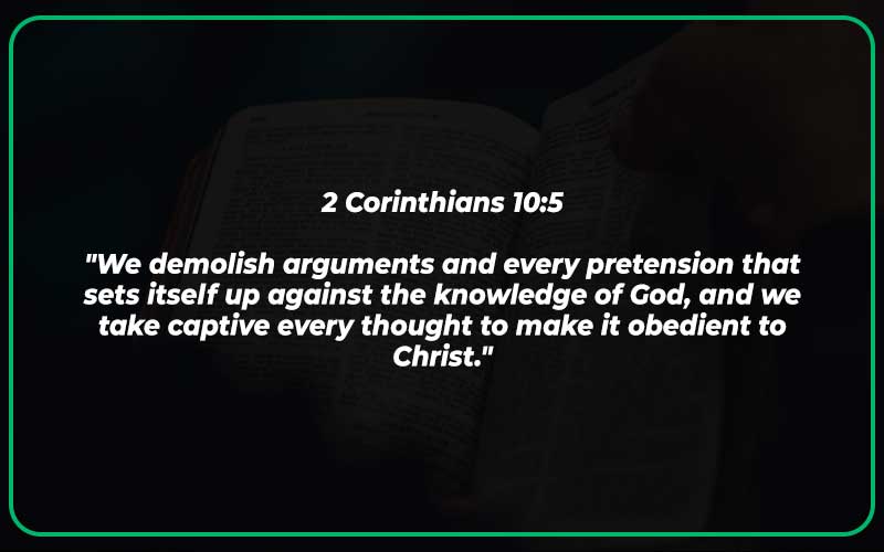 2 Corinthians 10:5