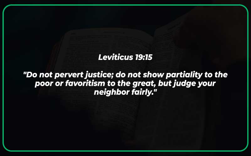 Leviticus 19:15
