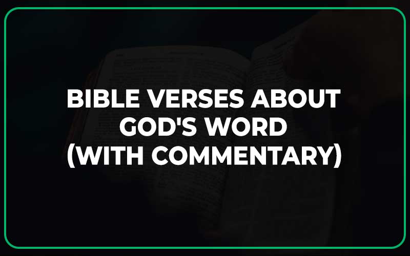 Bible Verses About God's Word