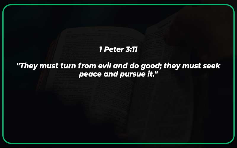 1 Peter 3:11