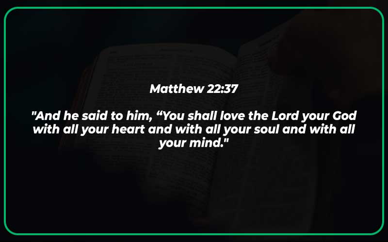 Matthew 22:37