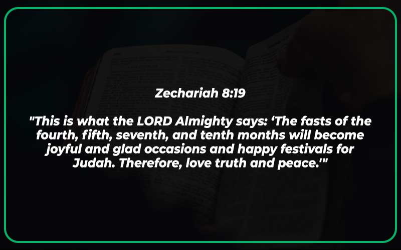 Zechariah 8:19