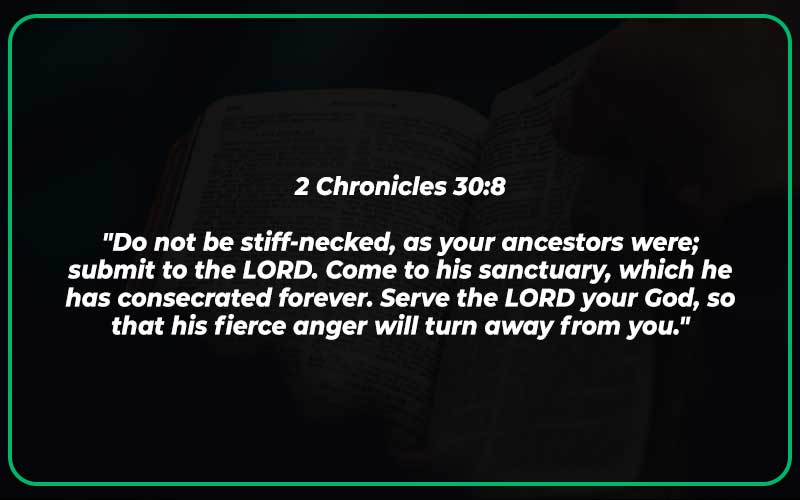 2 Chronicles 30:8