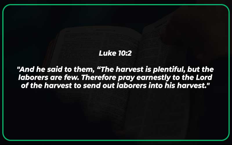 Luke 10:2