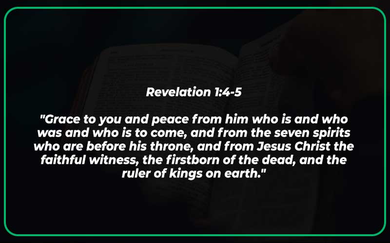 Revelation 1:4-5