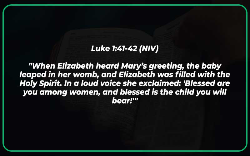 Luke 1:41-42