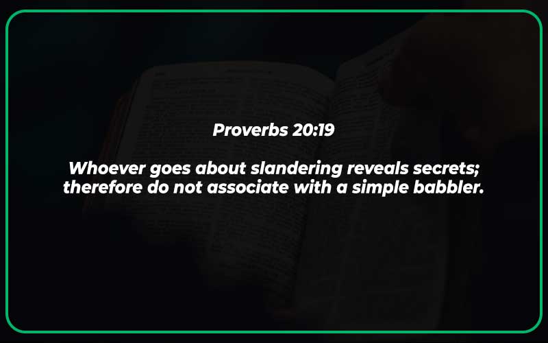 Proverbs 20:19