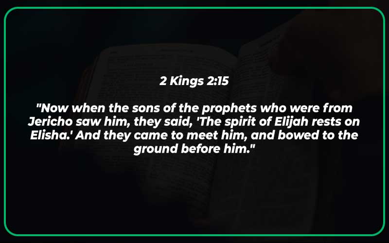 2 Kings 2:15