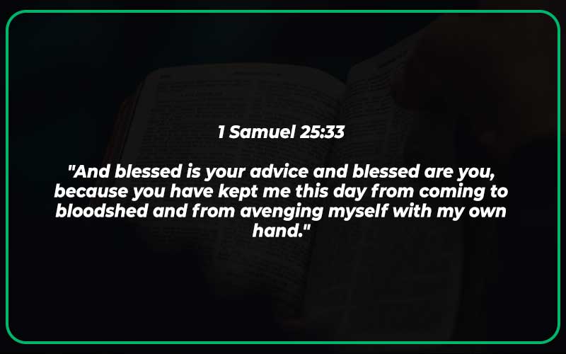 1 Samuel 25:33