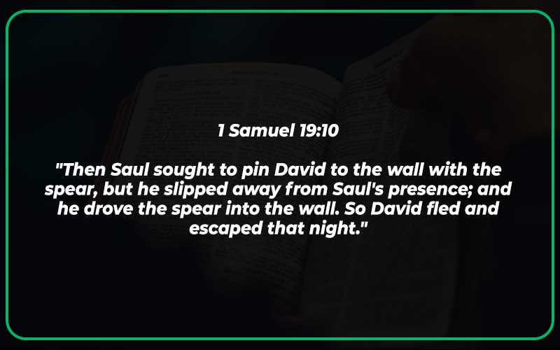 1 Samuel 19:10