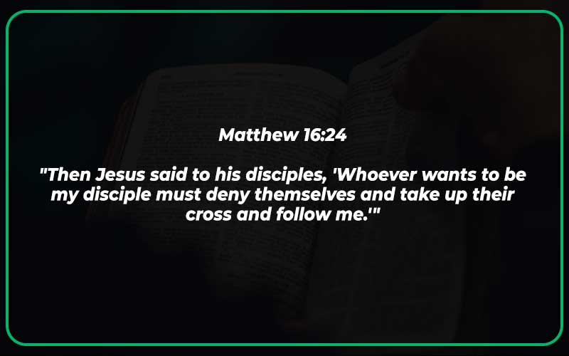 Matthew 16:24