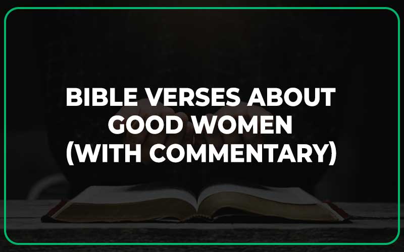Bible Verses About Good Women