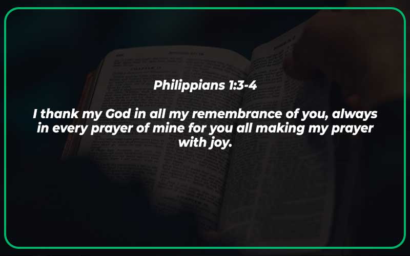 Philippians 1:3-4