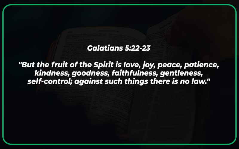 Galatians 5:22-23