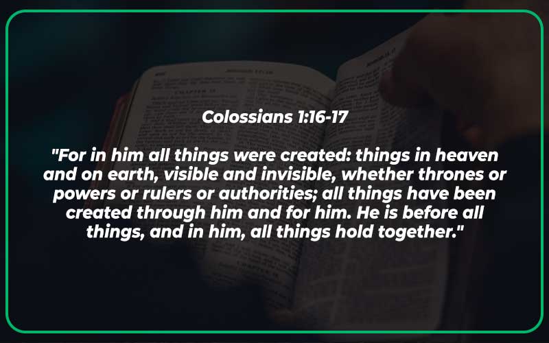 Colossians 1:16-17