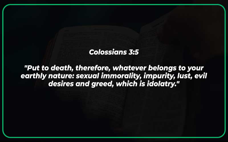 Colossians 3:5