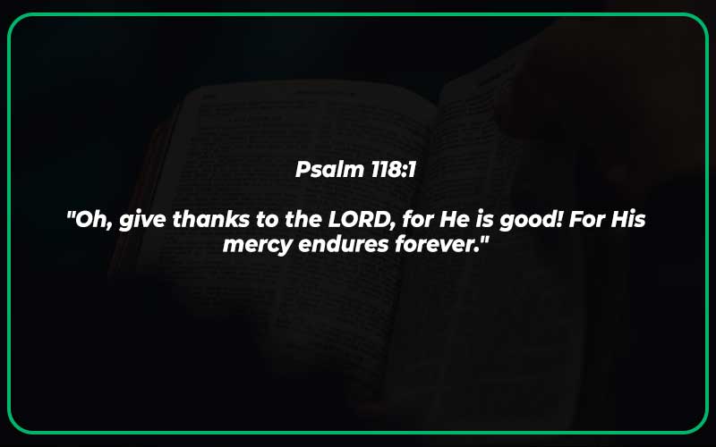Psalm 118:1