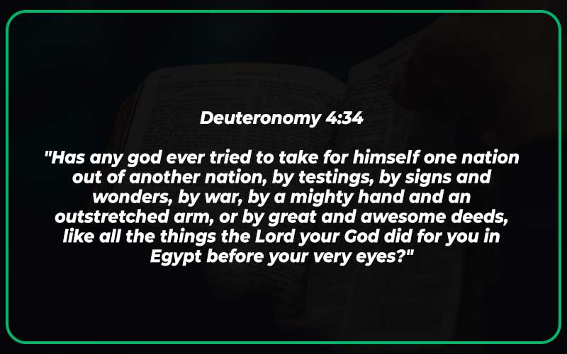 Deuteronomy 4:34