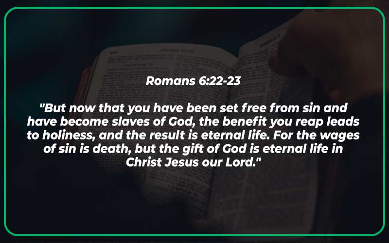 Romans 6:22-23