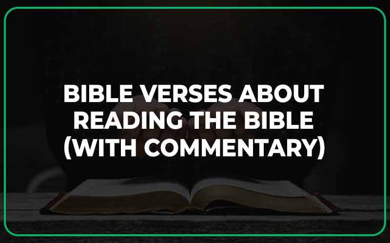Bible Verses About Reading The Bible