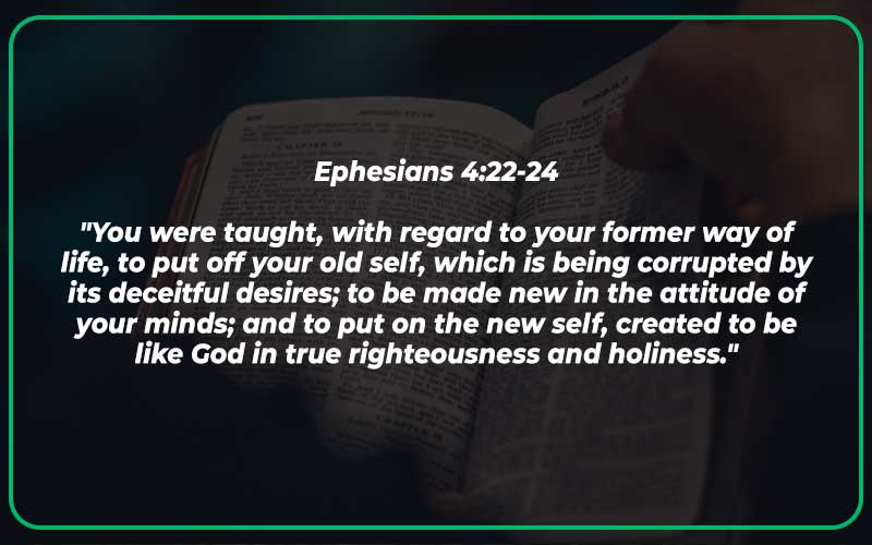 Ephesians 4:22-24