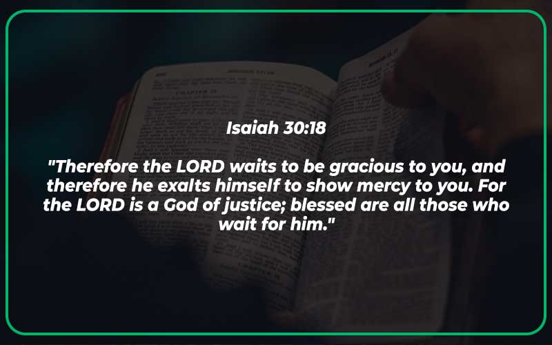 Bible Verses About Waiting