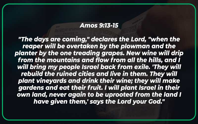 Amos 9 13-15