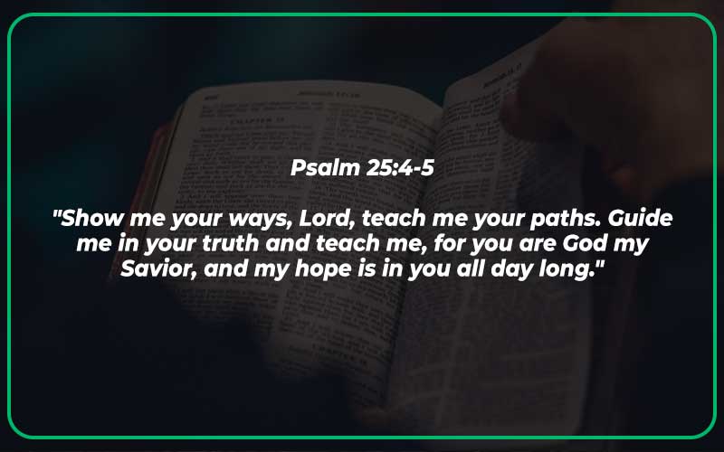 Psalm 25:4-5