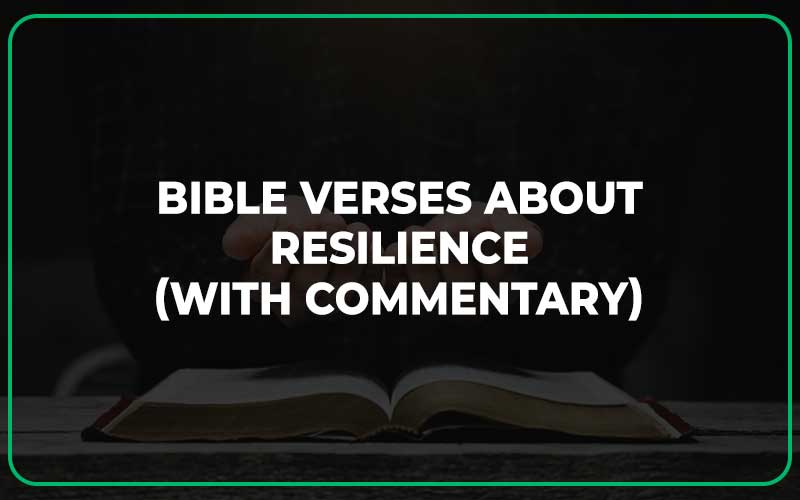 Bible Verses About Resilience