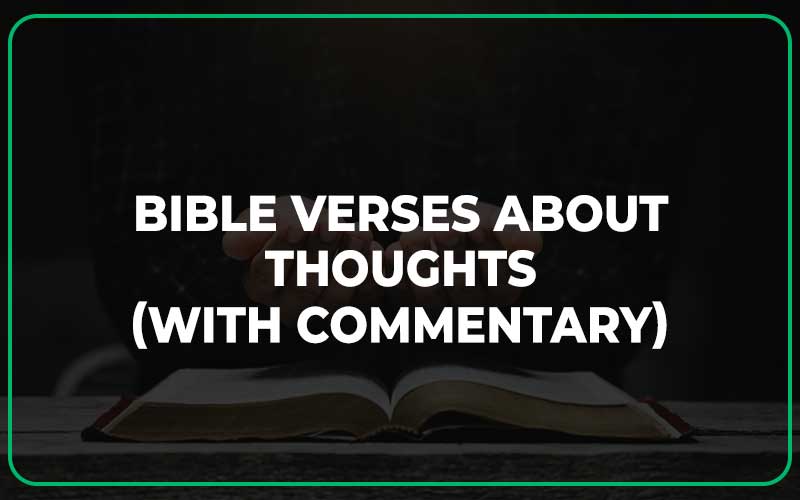 Bible Verses About Thoughts